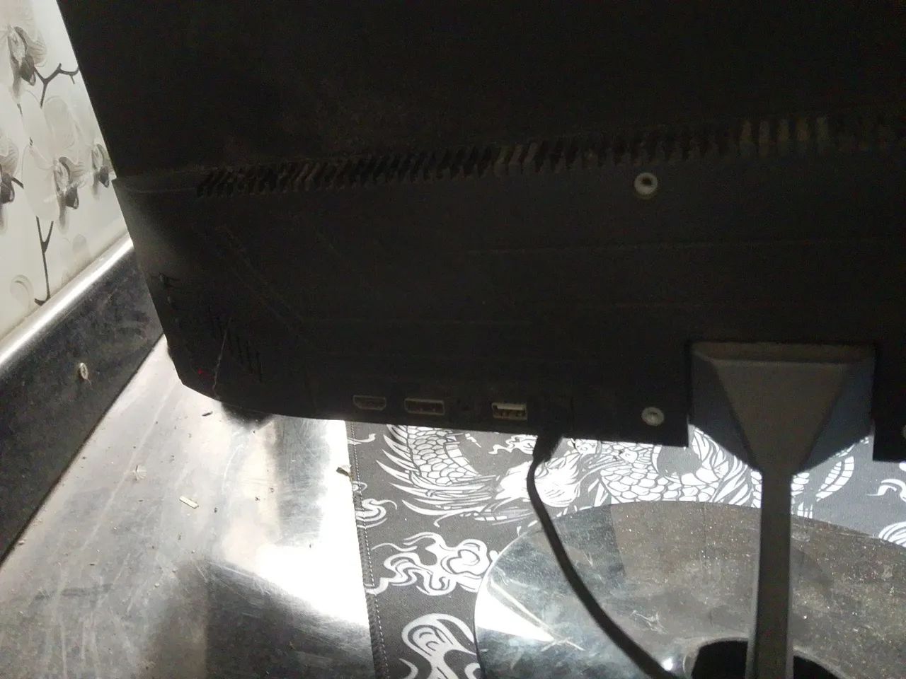Monitor Concórdia gamer 23.6 polegadas 144hz funcionando perfeitamente só pegar é usar  - Foto 2