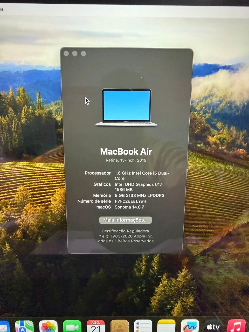 MacBook Air i5 13インチ　8GB 256GB 2019 MacBook Air 13 i5 8gb 256gb 2019 Barato ! - Notebooks - Vila