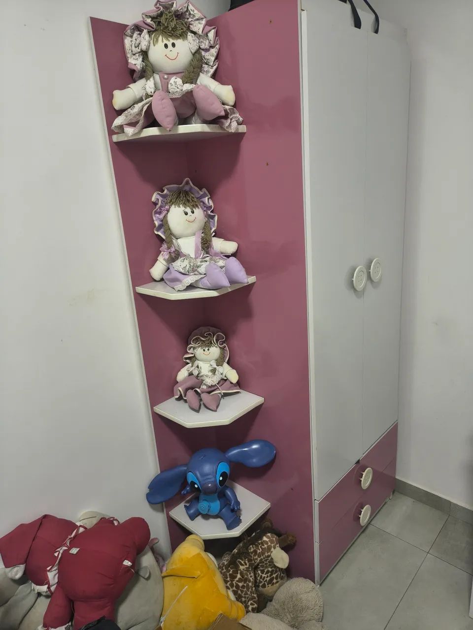Guarda roupa infantil + cômoda. - Foto 3