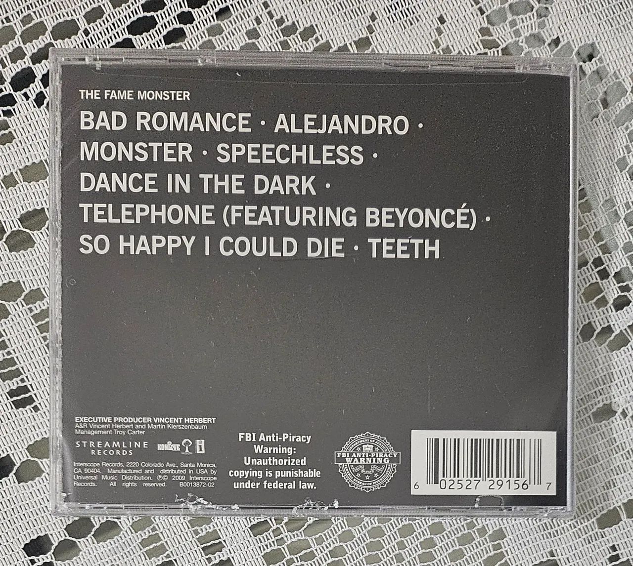 CD Lady Gaga The Fame Monster EP Importado - Foto 2
