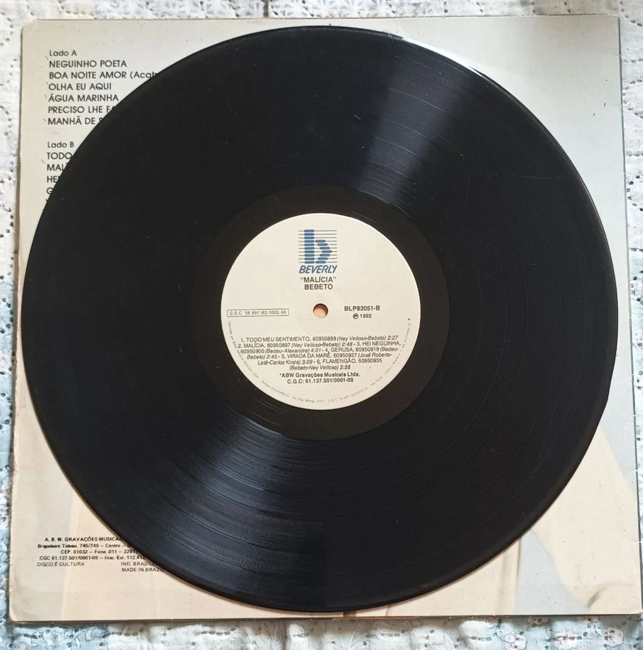 LP Bebeto - Malícia  - Foto 4