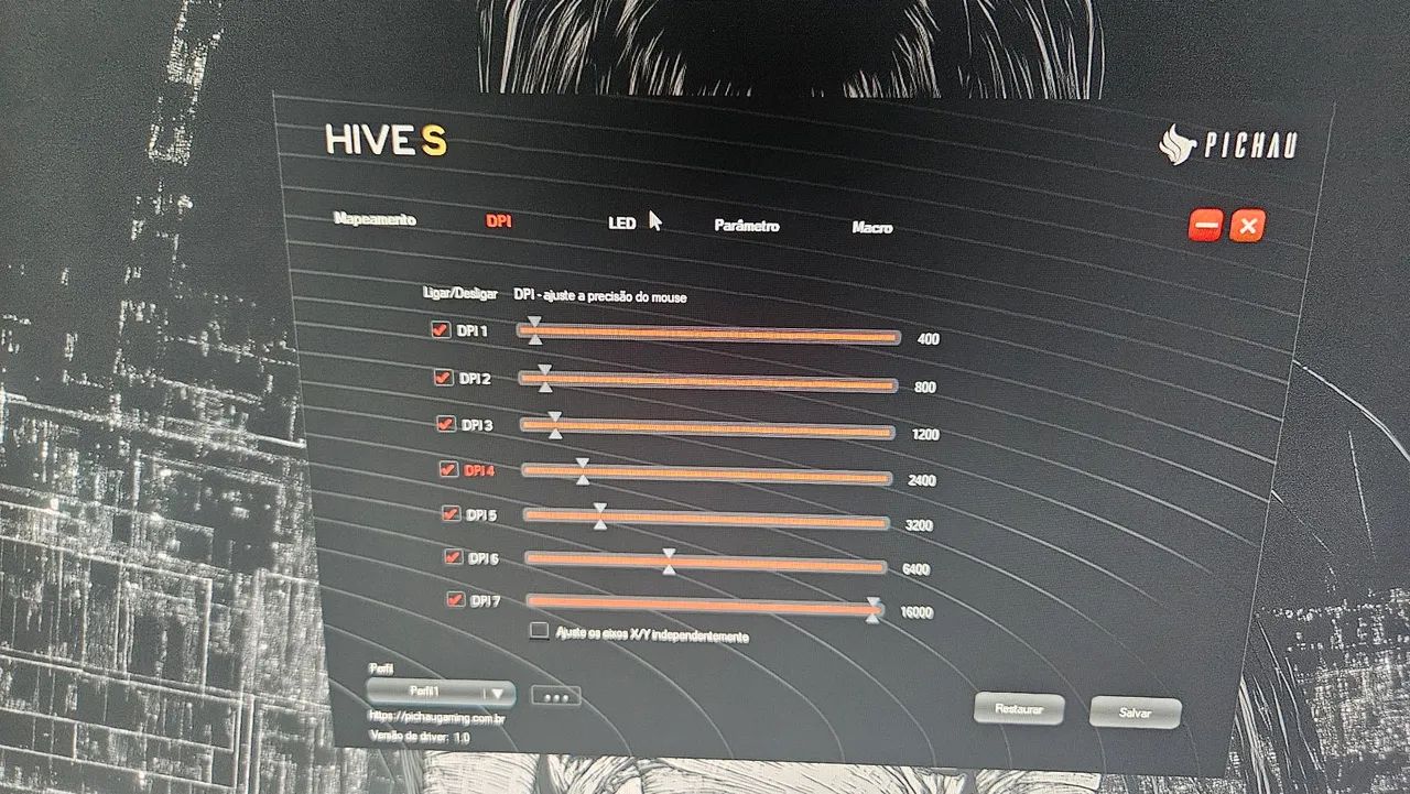 MOUSE GAMER PICHAU HIVE S - Foto 5