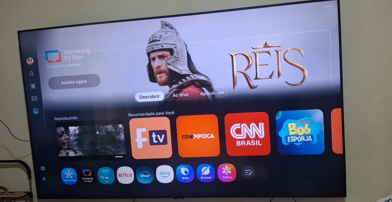 Tv samsung 65" 4k crystal