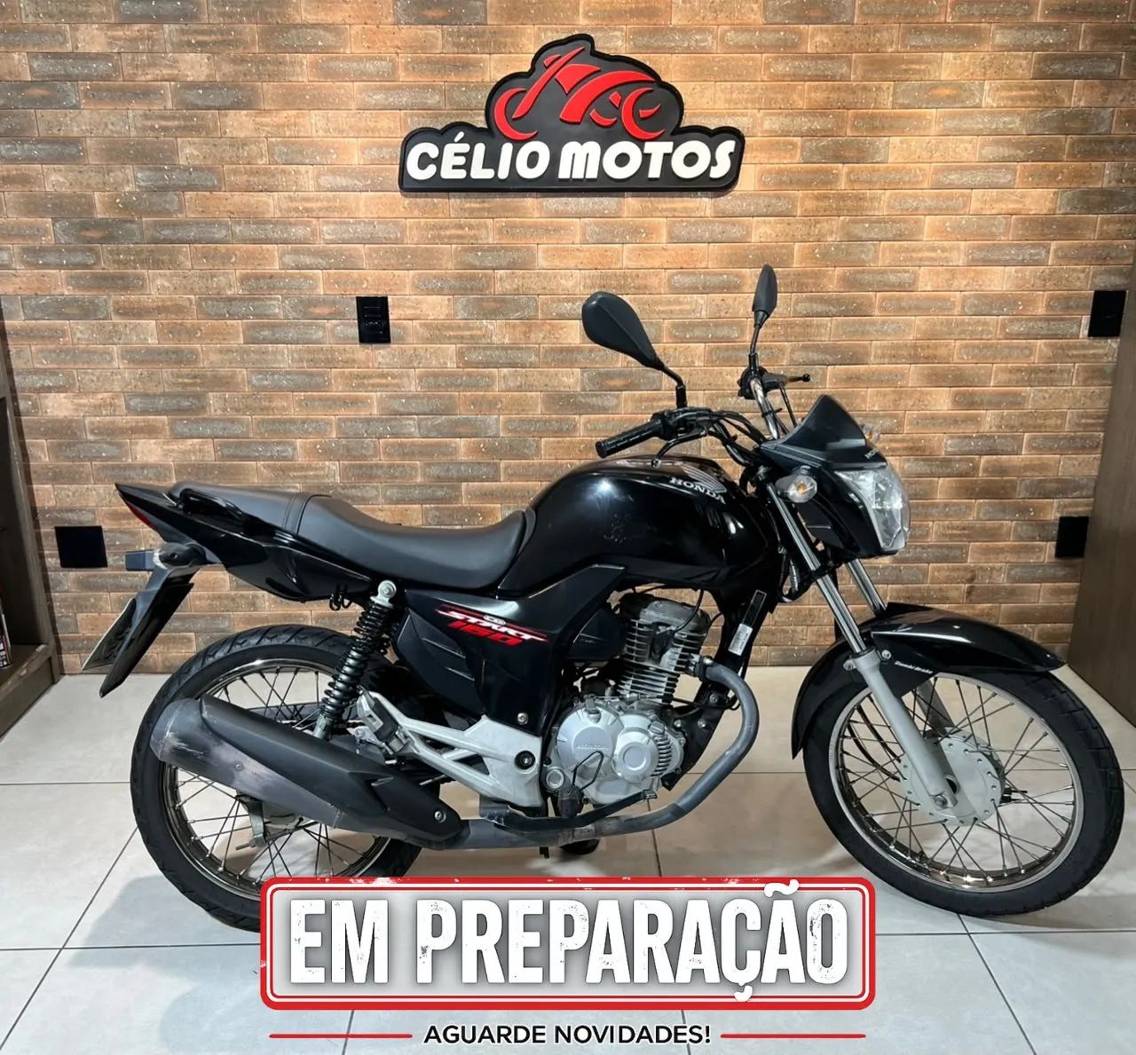 CG-160 CG 160 START PRETA 2018/2018