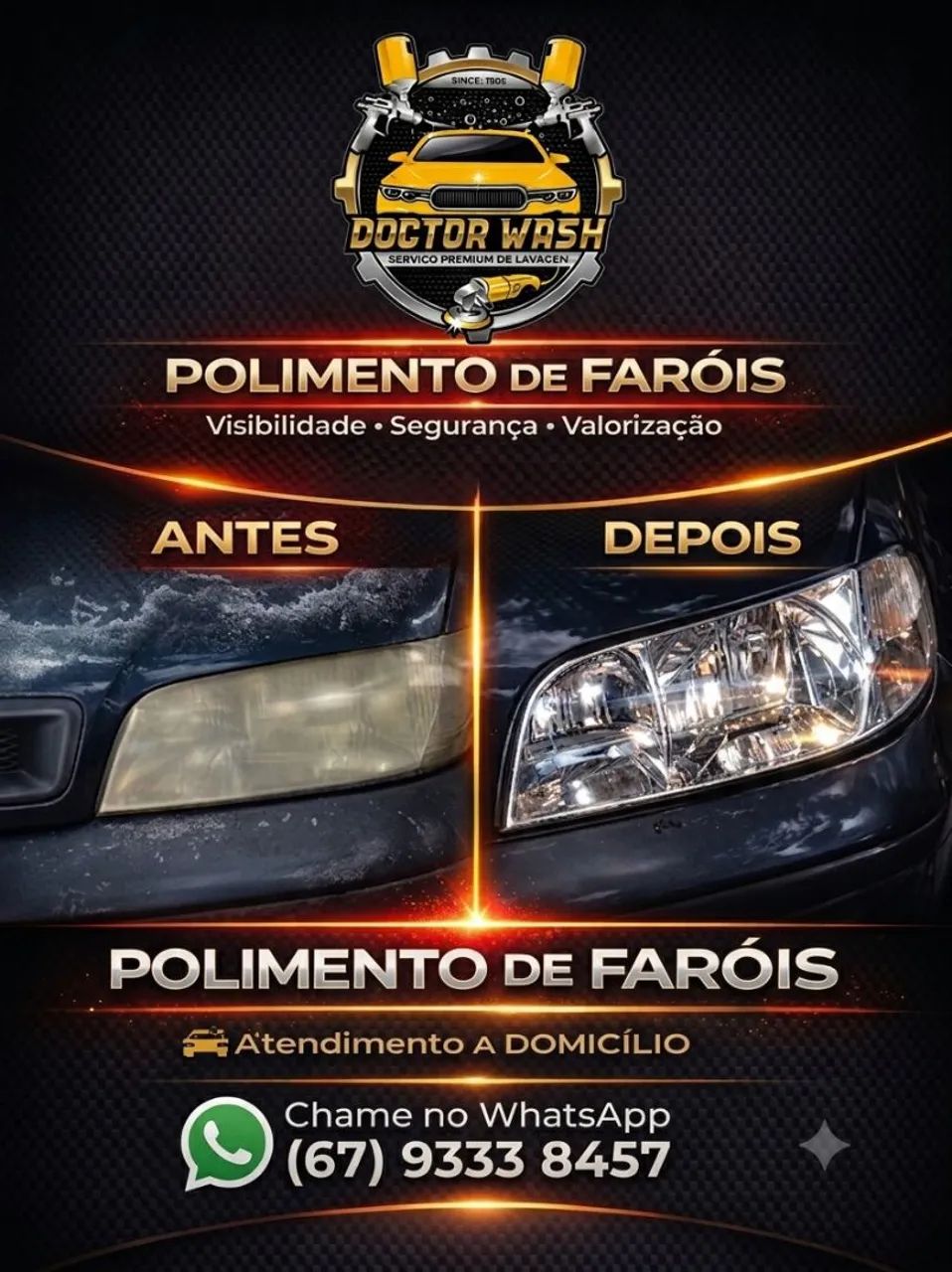 Polimento de farol a domicílio  - Foto 3