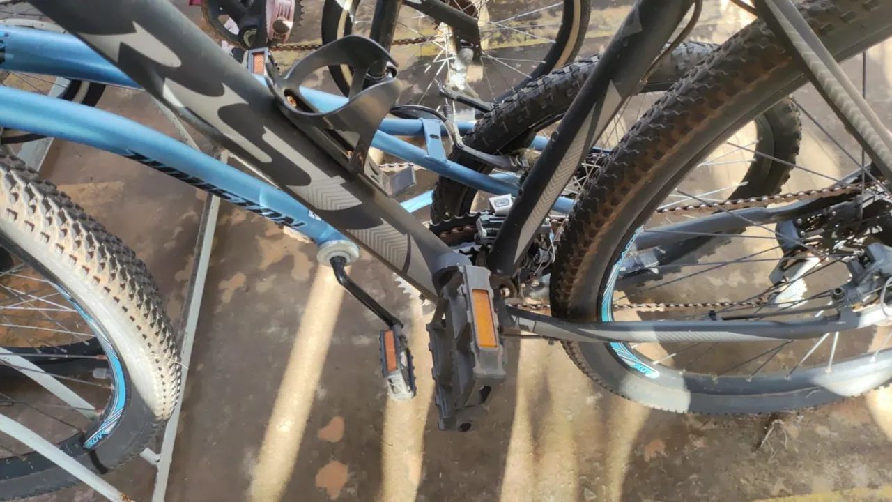 Bicicleta Semi nova,.ótima para passeios e trilhas.  - Foto 4
