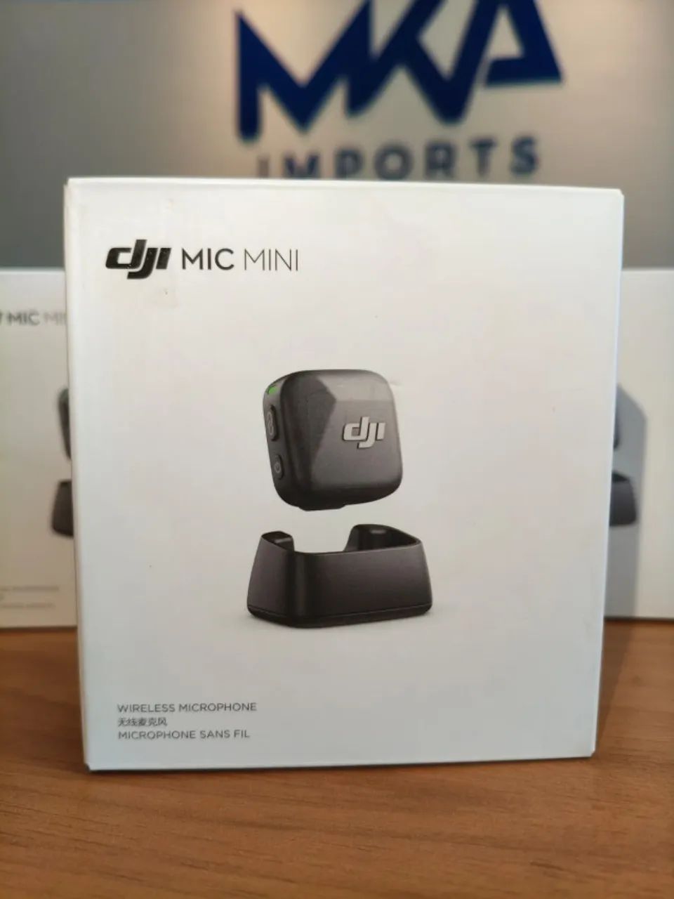 Microfone de Lapela Dji Mic Mini 1tx Transmissor Clip On Bluetooth Sem Fio