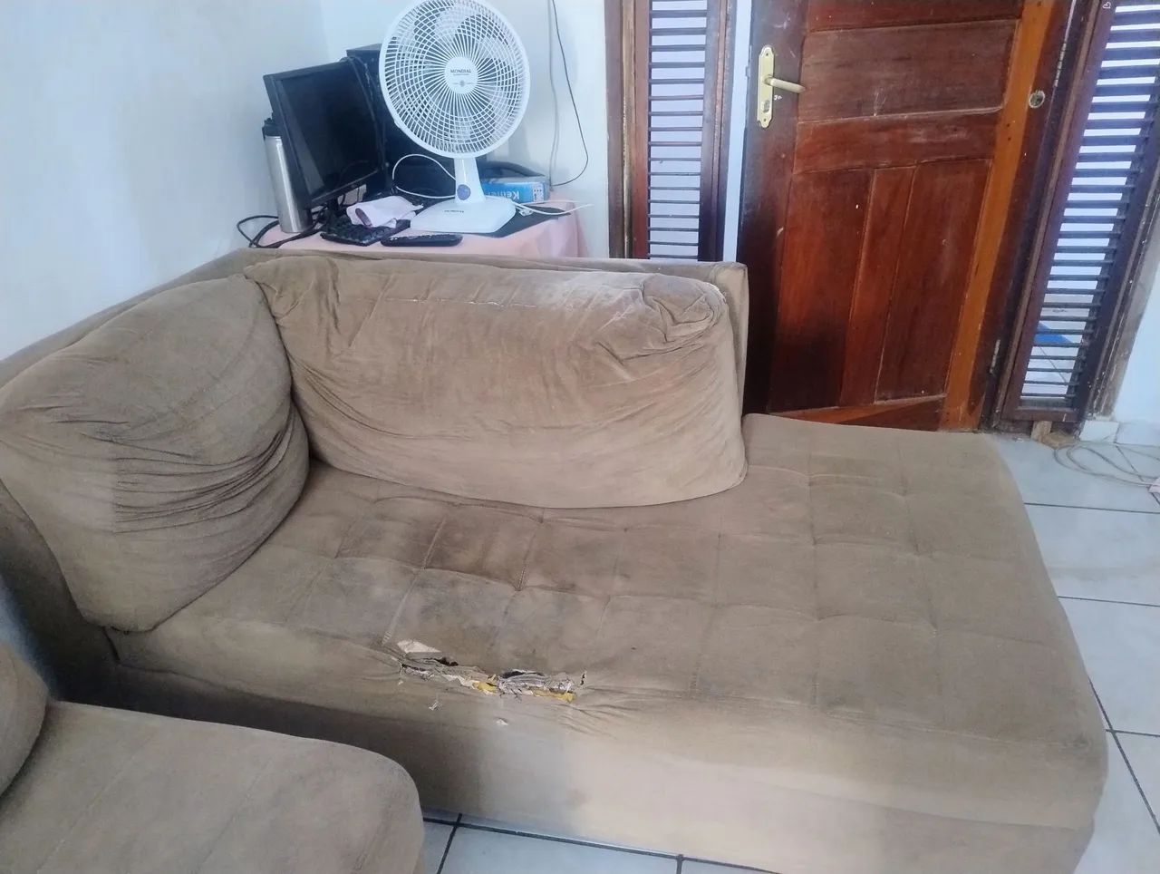 Vendo sofá , painel  - Foto 4