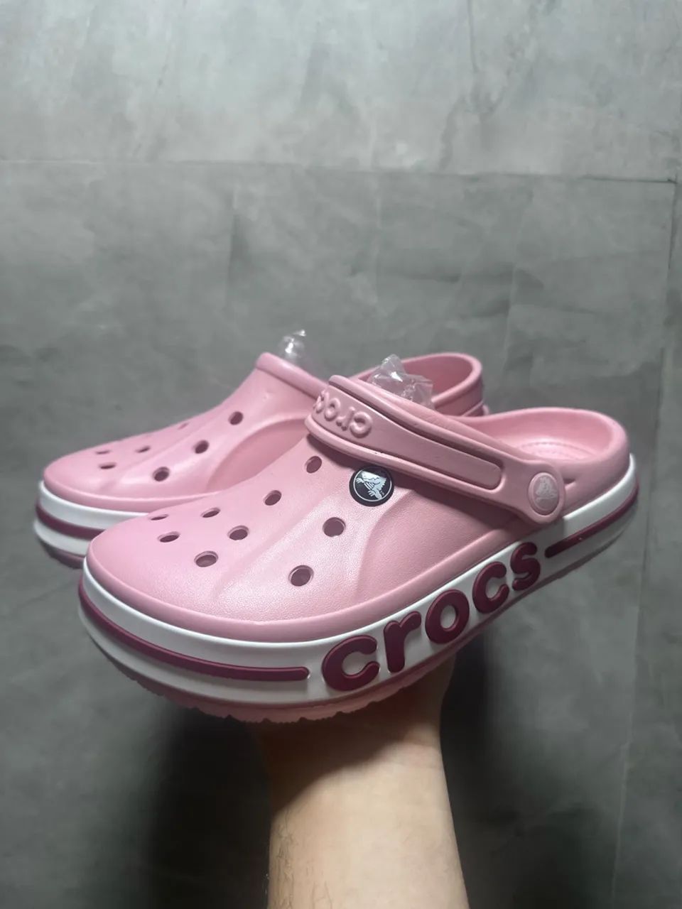 Crocs rosa tm 35 - Foto 3