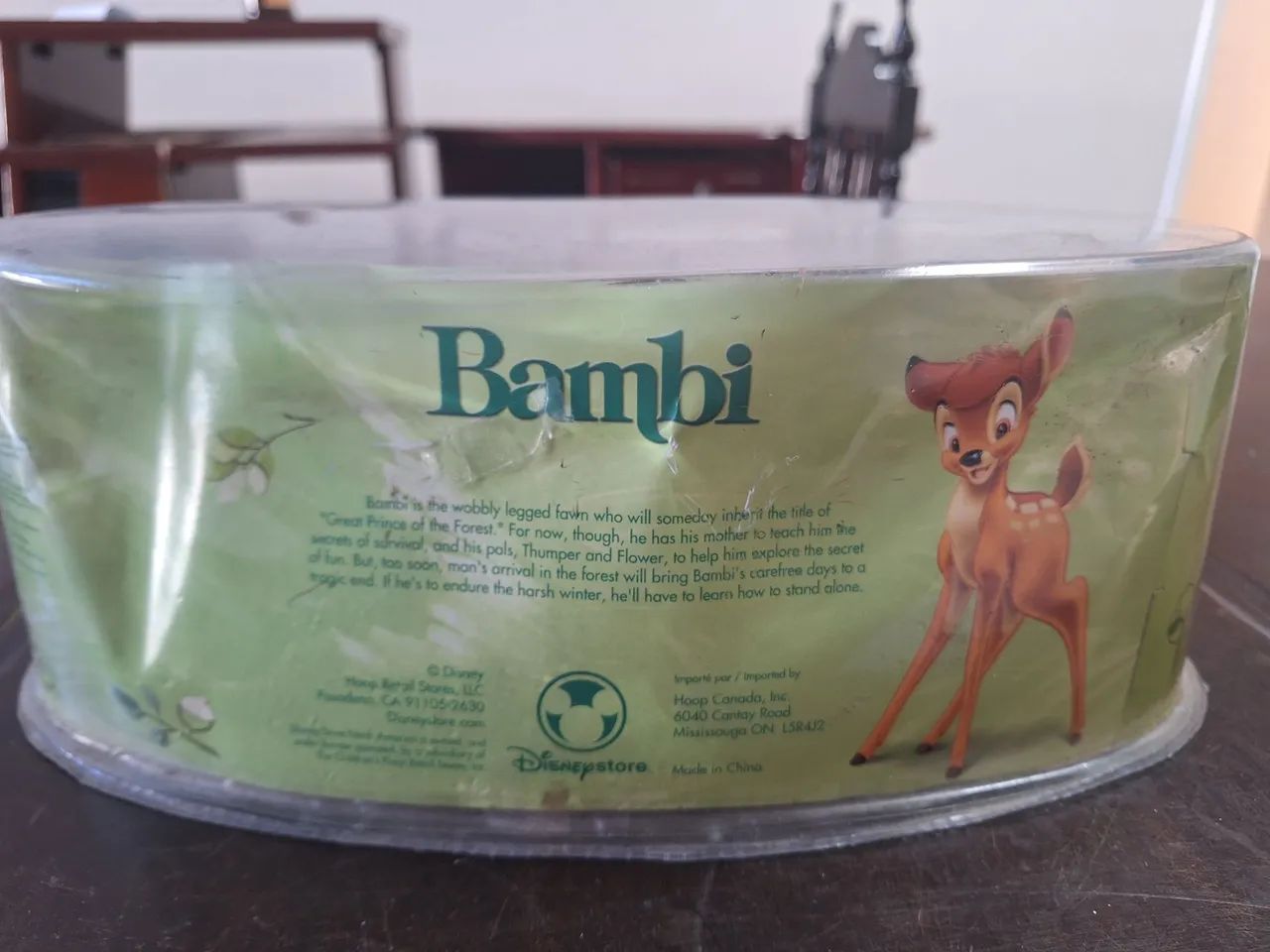 Playset raro antigo Bambi original Disney Store - Foto 5