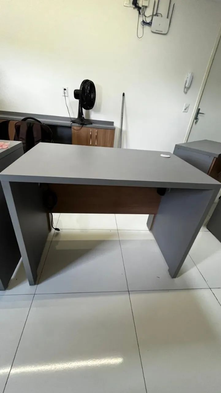 Mesa para escritório 1,3 m MDF - Foto 2