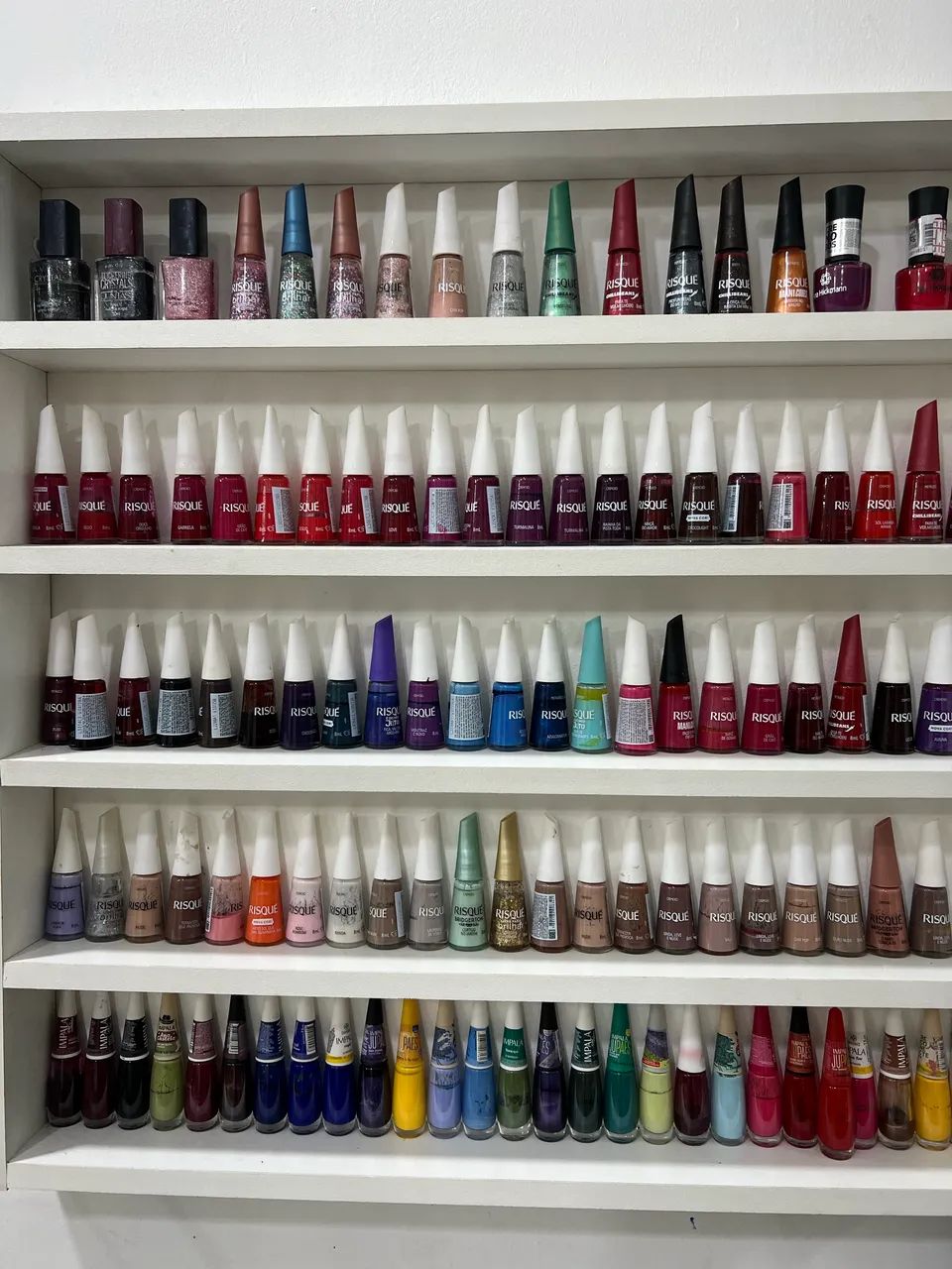 Todos os esmalte com a prateleira - Foto 3