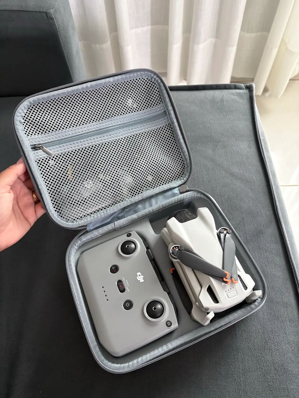 Drone DJI Mini 3 sem Tela Câmera 4K 38min 1 Bateria DJI038 -  - Foto 5