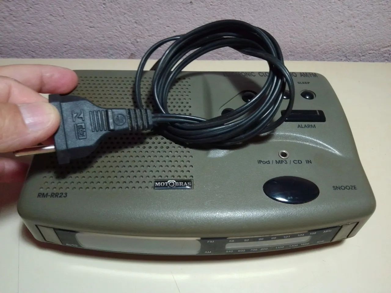 Rádio relógio motobras  - Foto 4