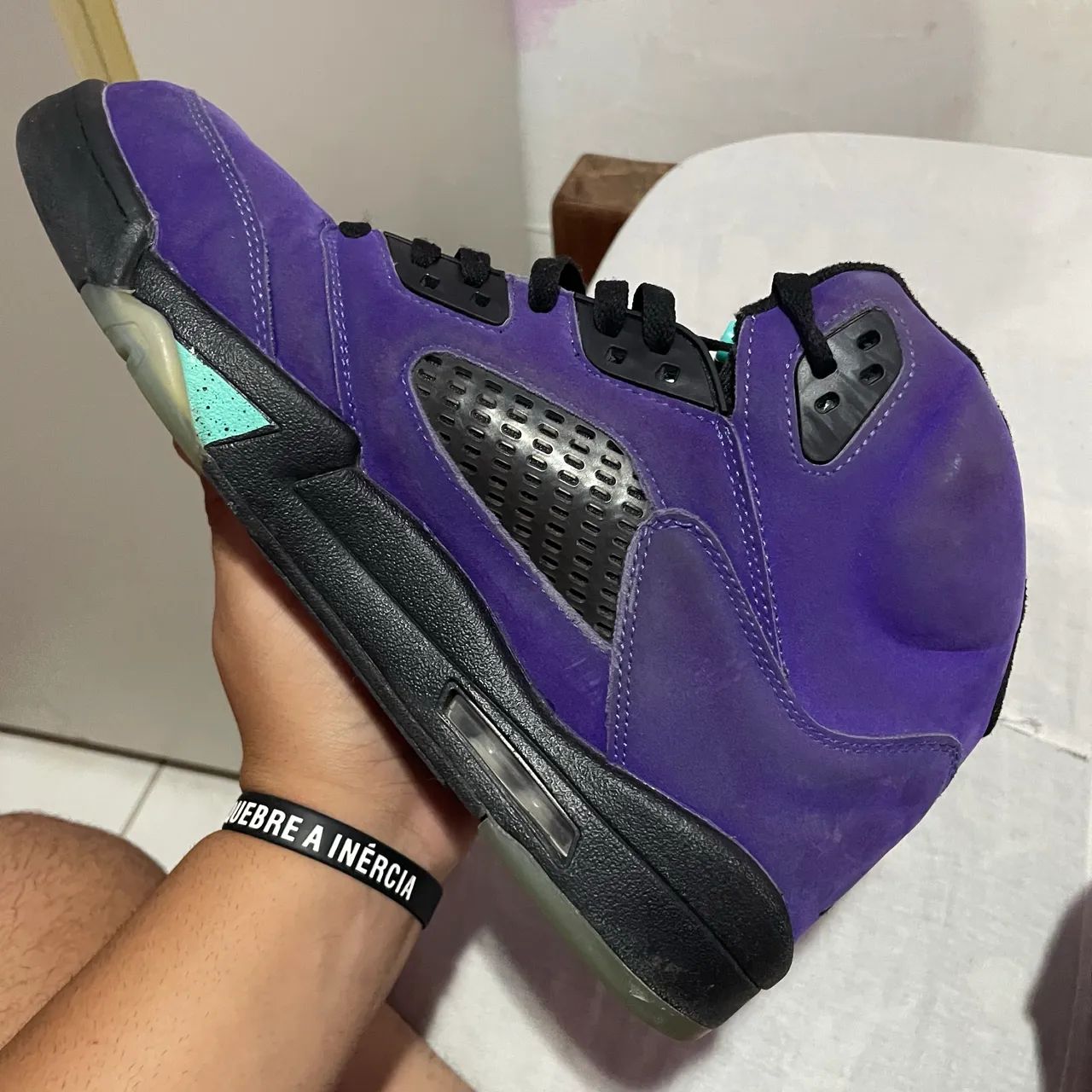 JORDAN 5 REVERSE GRAPE - Foto 5