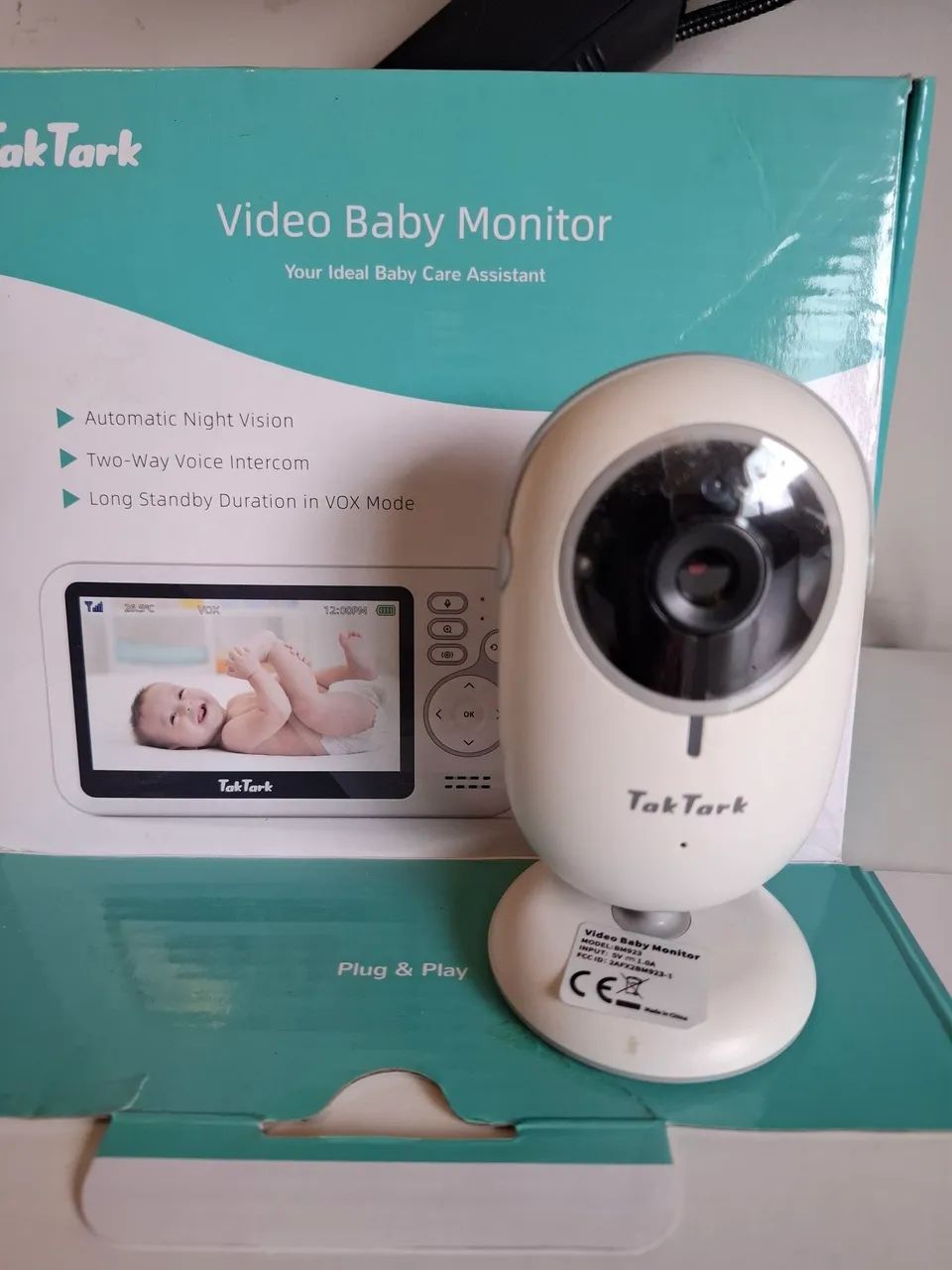 Babá eletrônica Tak-Tak BM-612 - Foto 4