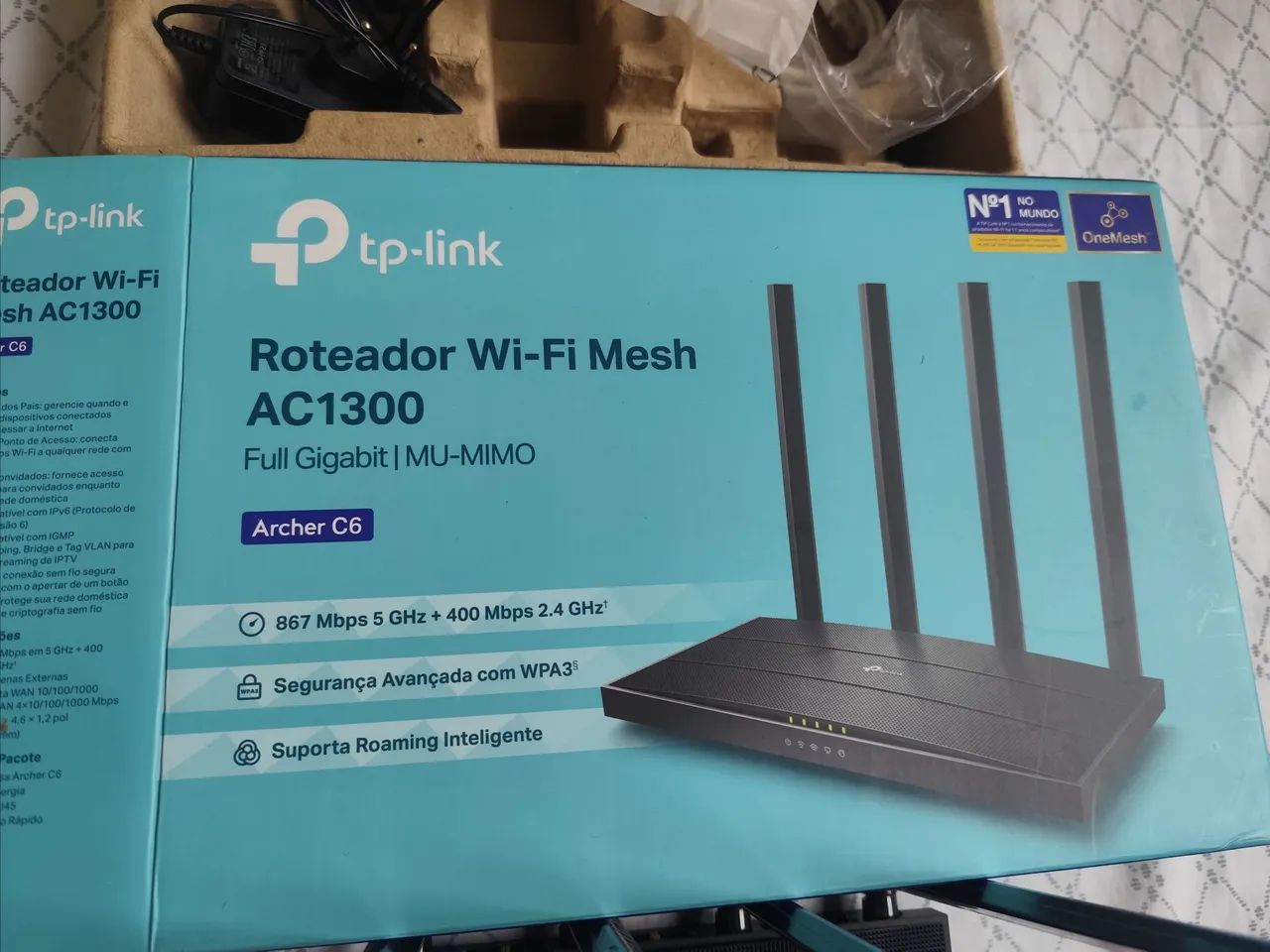 Tp-Link Roteador Wi-fi Mesh AC1300 - Foto 5