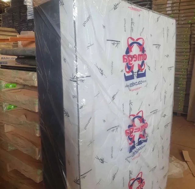 Cama box casal (com molas) 