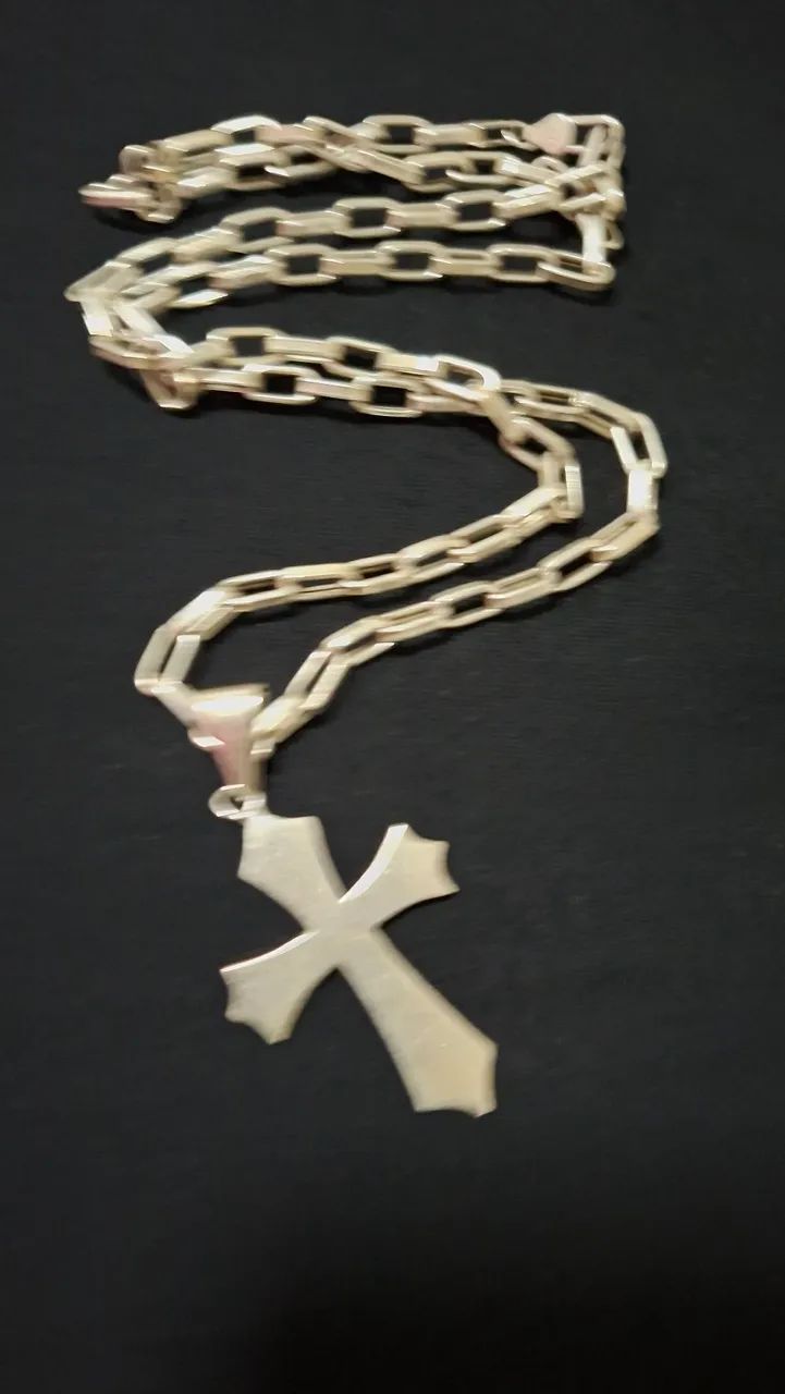 Cordão de prata 925 - Foto 3