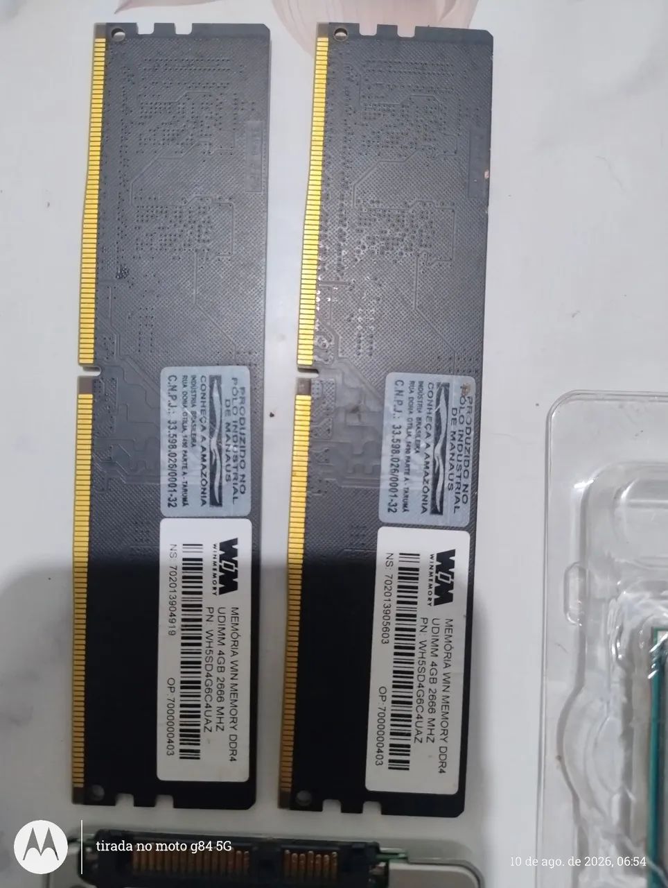  peças para PC - AMD Athlon + 8GB RAM + SSD