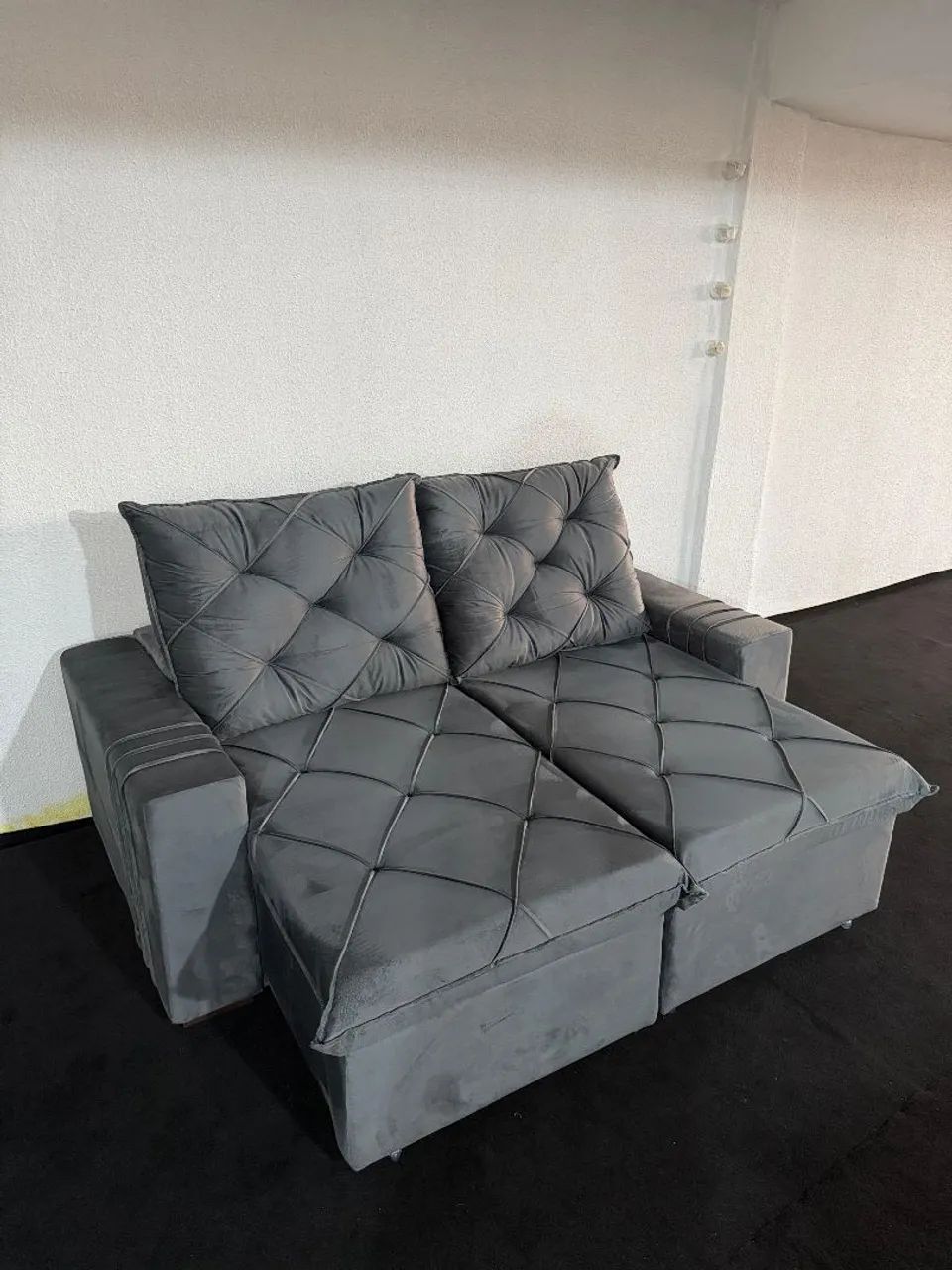 Sofá retrátil reclinavel D33 1.80 cm  - Foto 5