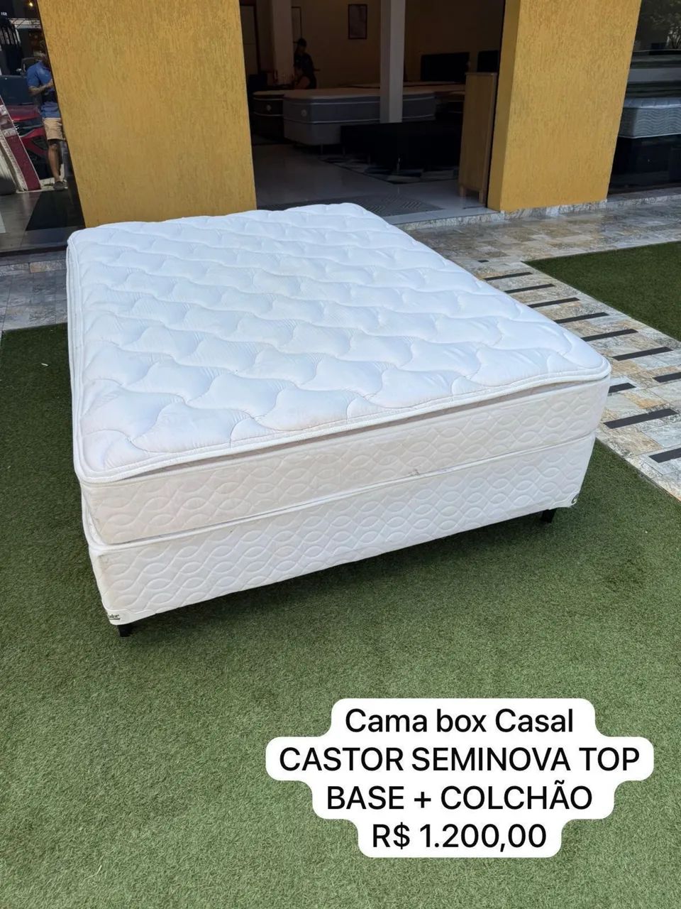 Cama de Casal CASTOR SEMINOVA 