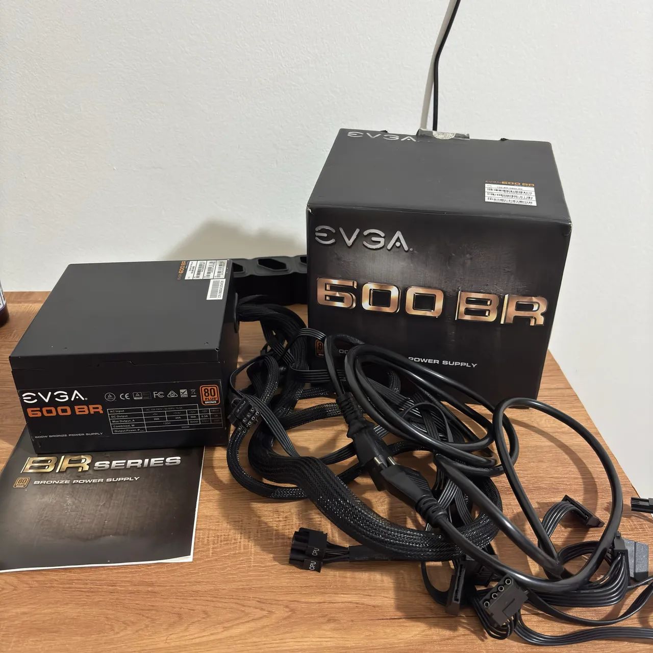 Fonte EVGA 600W 80 Plus Bronze 600 BR