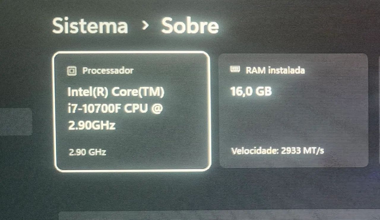 Kit PC Gamer Intel 10 Gen - Foto 2