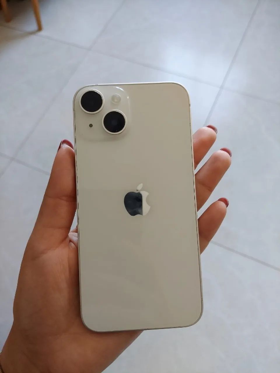 iPhone 14 128 GB Branco Estelar - Excelente Estado - Foto 5