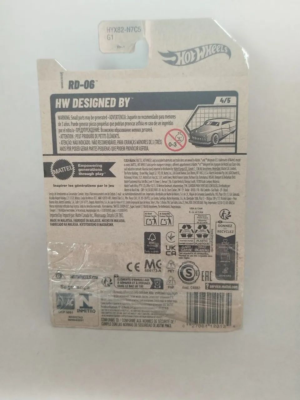 Miniatura Hot Wheels - RD-06 - 1/64 - Foto 3