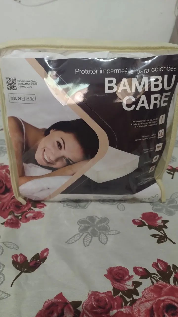Protetor impermeável para colchões, bambu care
