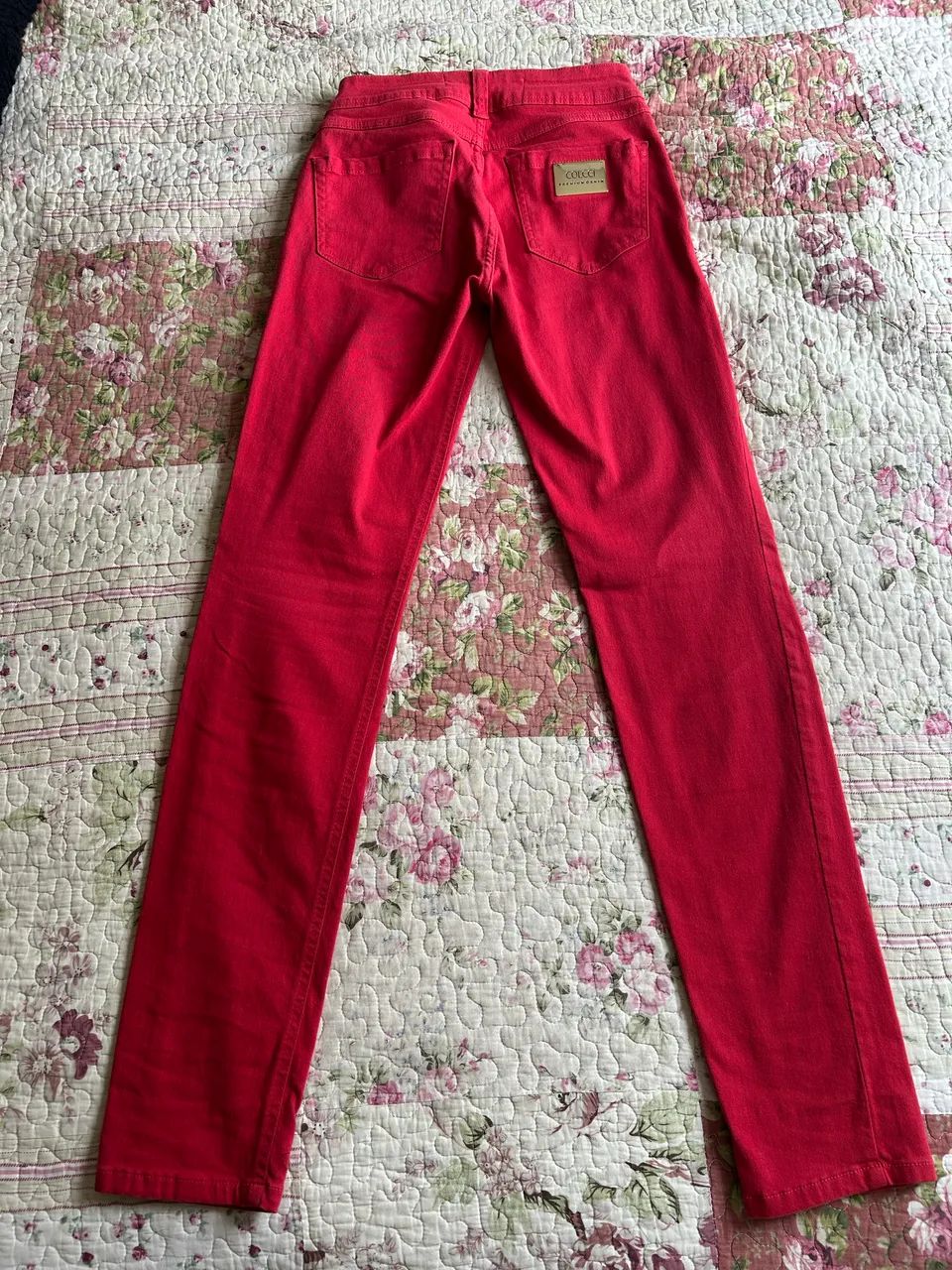 Calça Jeans Vermelha - Colcci - Foto 3