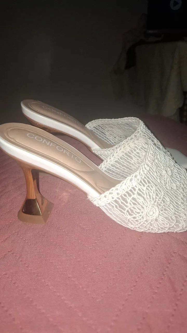 Sapato conforto branco 