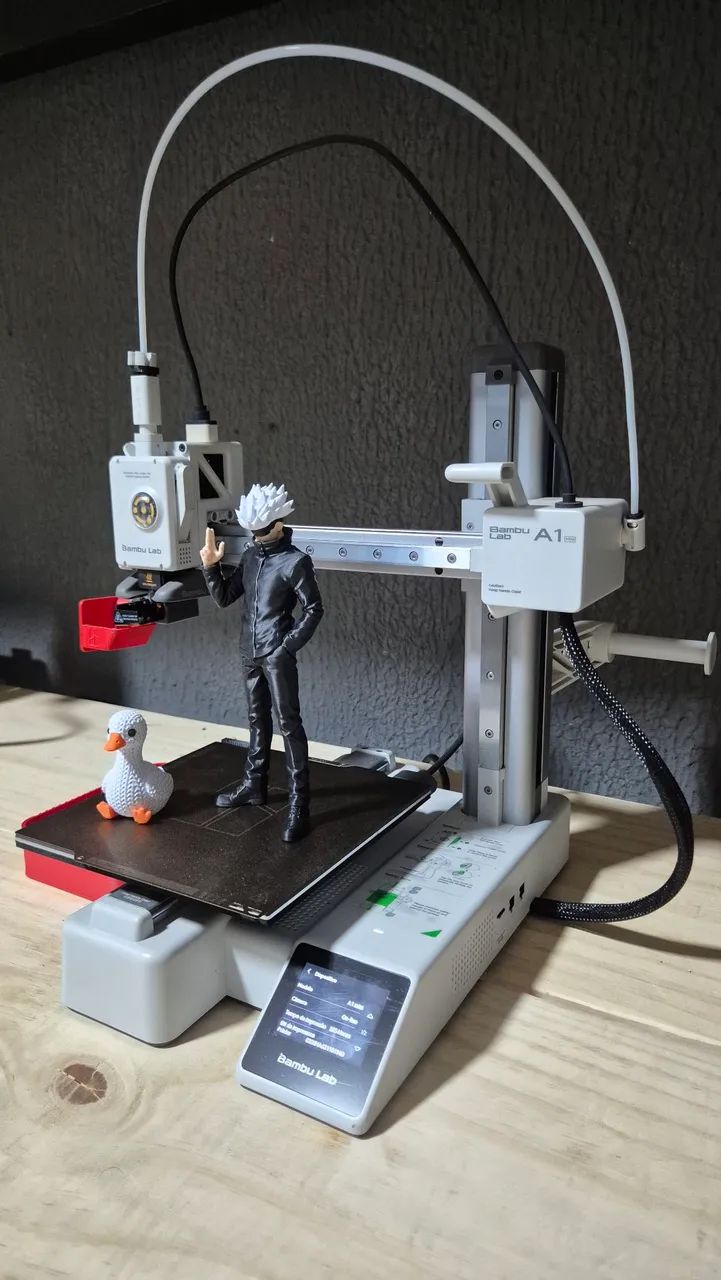 Impressora 3d bambu lab a1 mine sem AMS - Foto 3