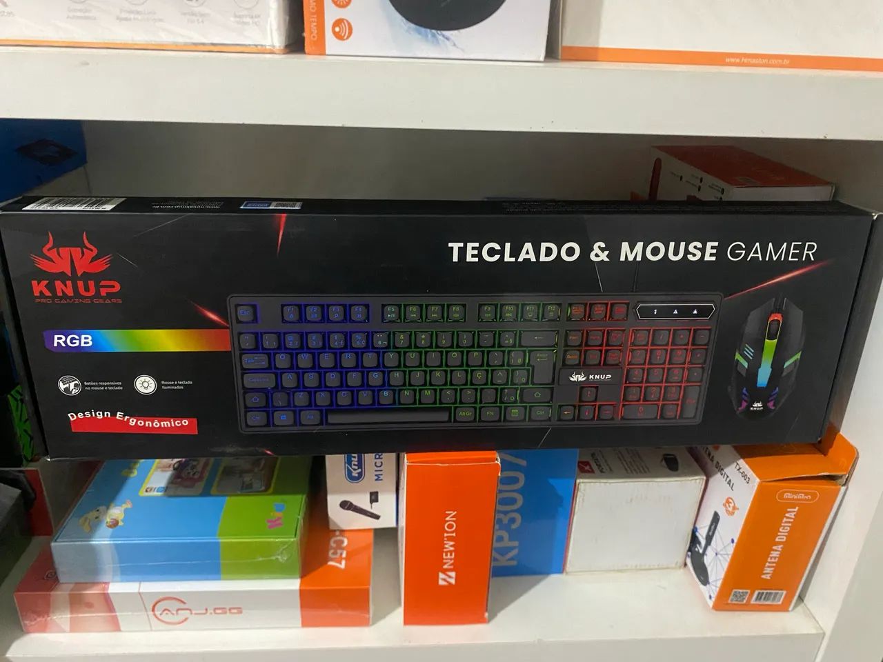 Kit teclado e mouse Gamer KNUP  - Foto 3