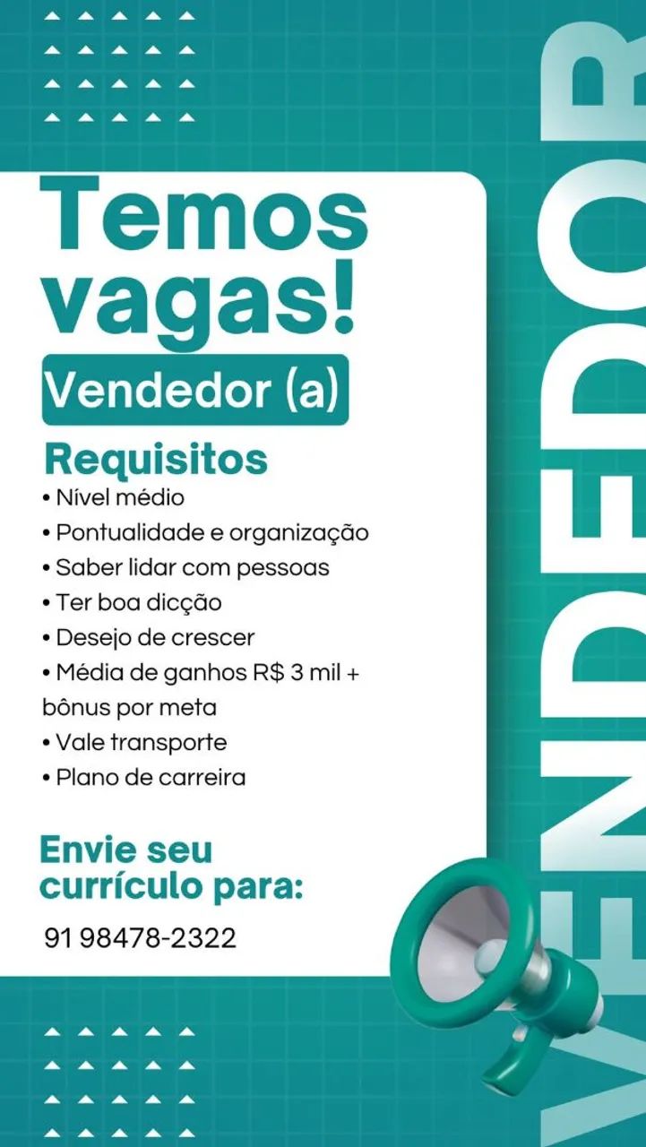 VAGAS DE EMPREGO  - Foto 2