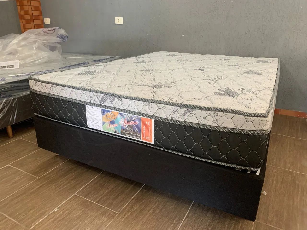 CAMA BOX CASAL MOLAS ENSACADAS - NOVA / ENTREGAMOS  - Foto 3