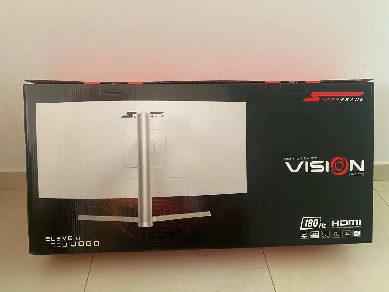 Monitor Superframe 34 180Hz curvo white - Foto 3