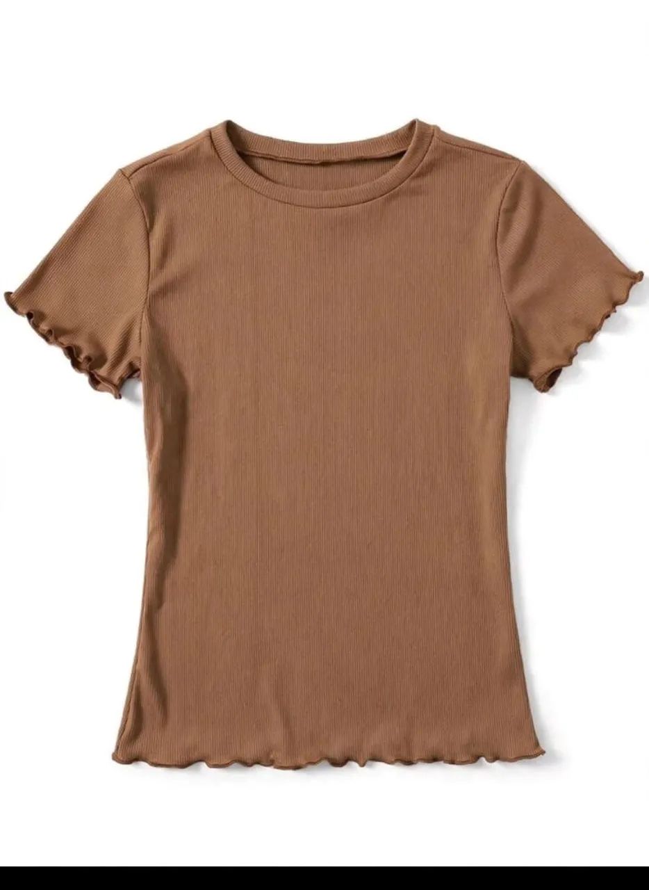Blusa Feminina Malha Canelada  - Foto 3