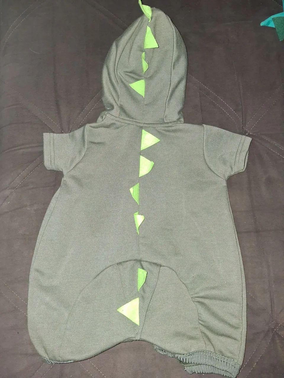 Roupa / fantasia dinossauro para bebe - Foto 6