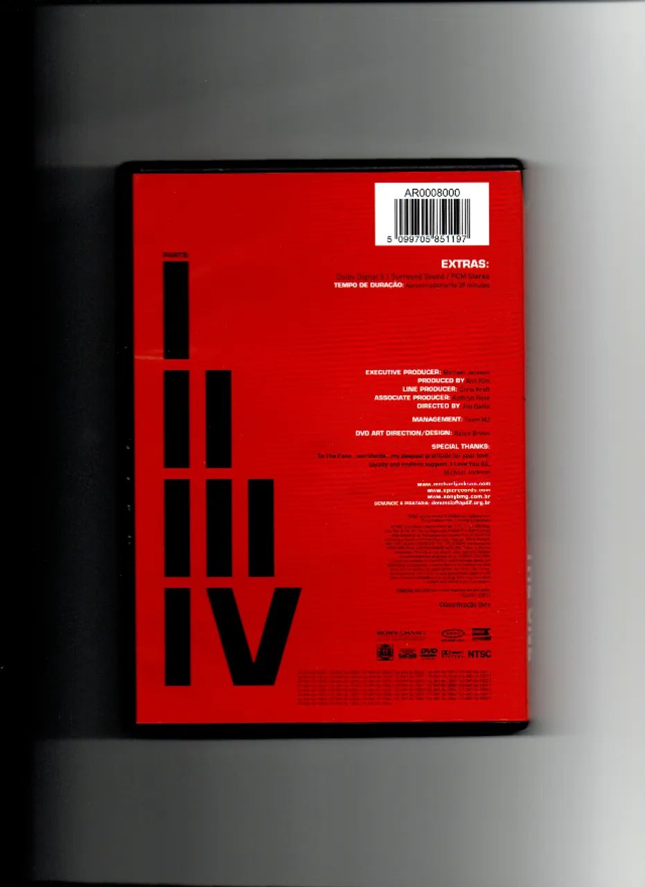 Michael Jackson- The One- DVD- NM 5/5 - Foto 3