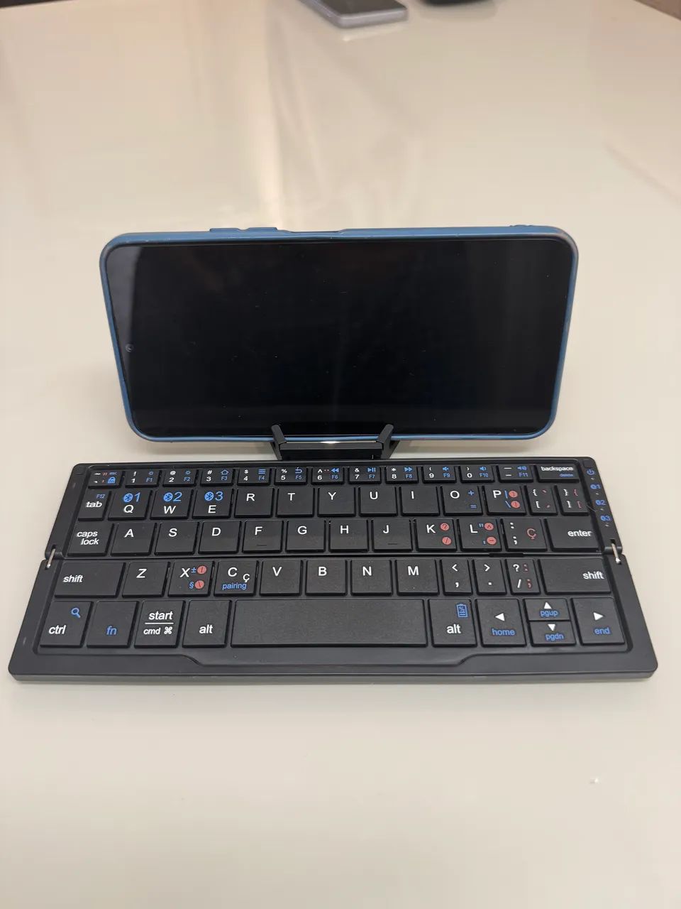 Teclado Bluetooth Dobrável VX Case - Conecta até 3 Dispositivos - Foto 2