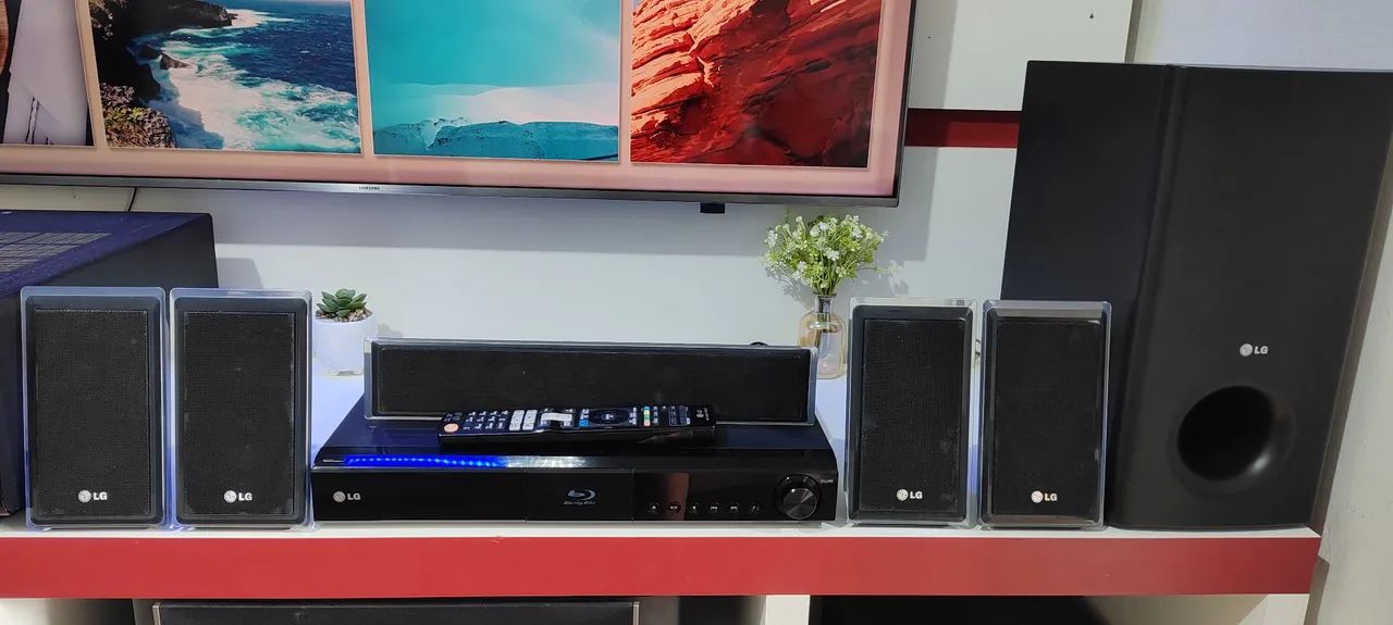 Home Theater LG Bluetooth 1100 RMS  - Foto 2