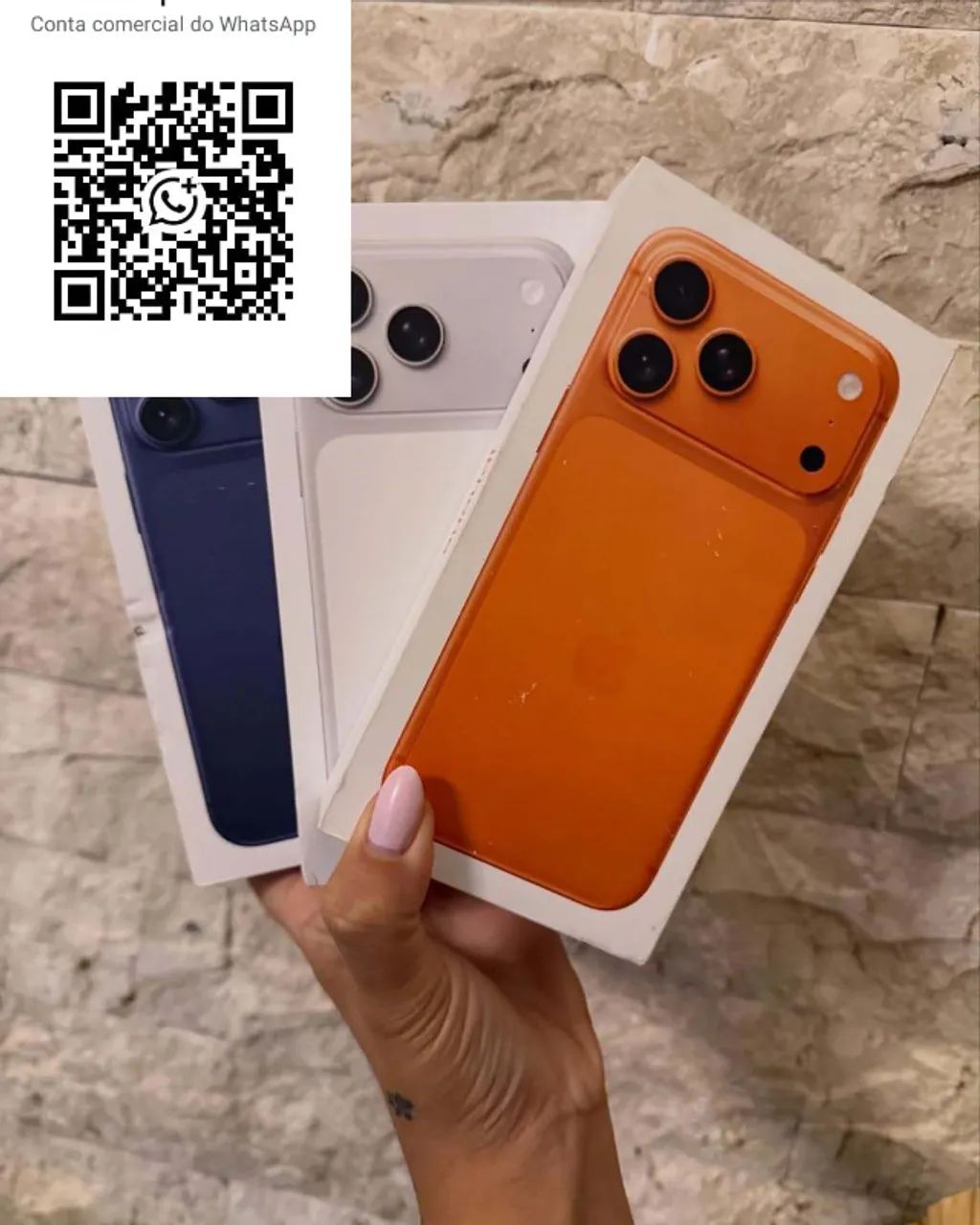 iPhone 17 Pro 256Gb - (Laranja)
