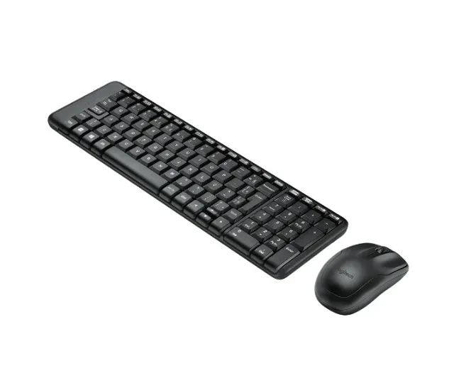 Kit Teclado e Mouse Wireless USB Preto MK220 1 UN Logitech - Foto 3