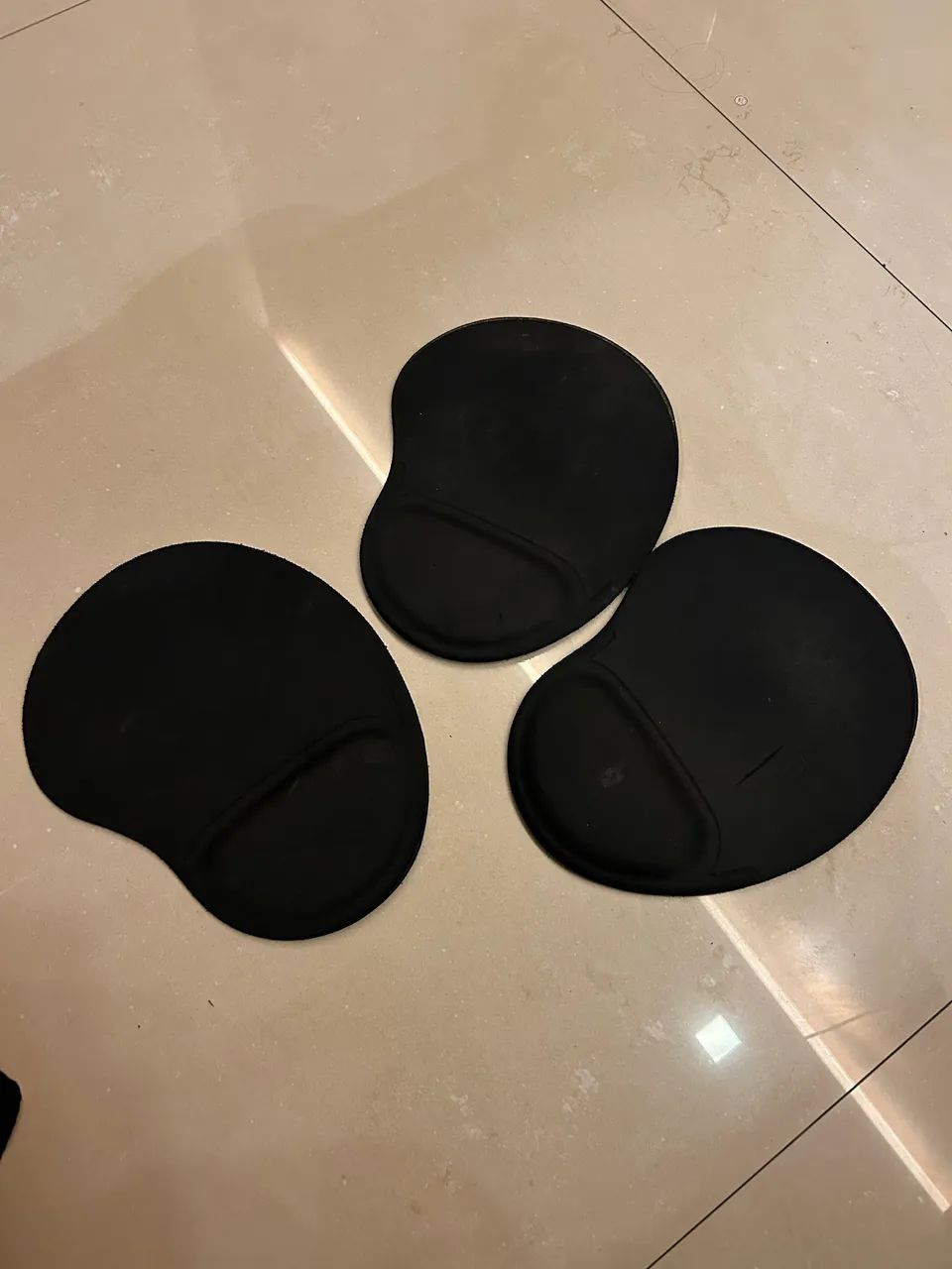 Kit 3 Mousepads Ergonômicos com Almoçada para Punho - Foto 3