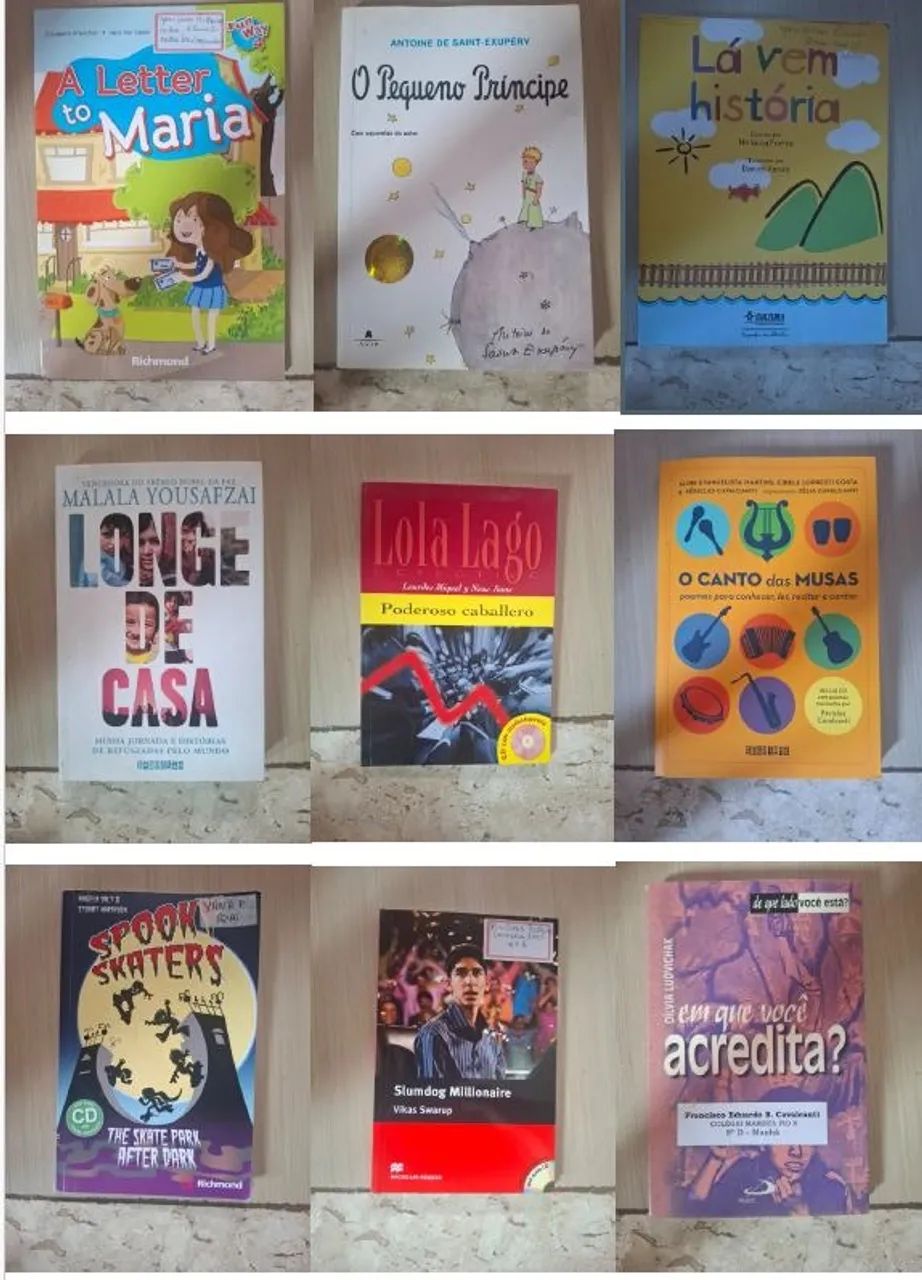 DIVERSOS LIVROS