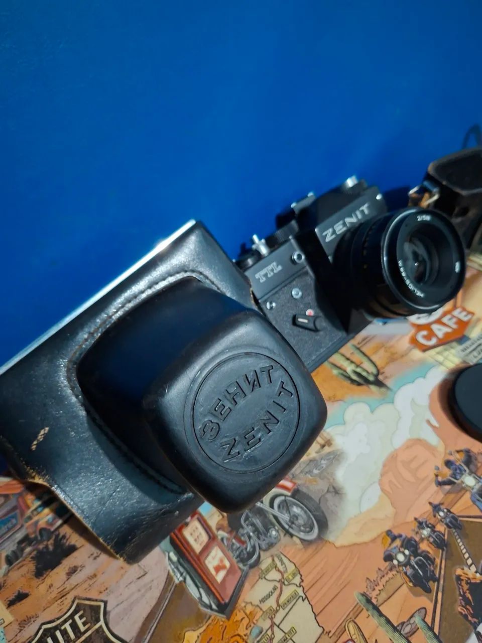 Câmera Analógica ZENIT analógica, não testei. - Foto 4