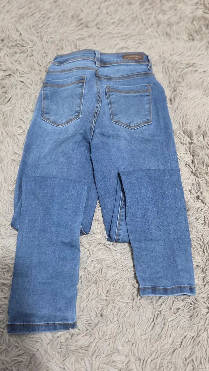 Calça Feminina Denim Zero 34 - Foto 3