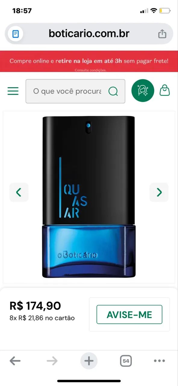 Perfume Quasar Boticário  - Foto 2